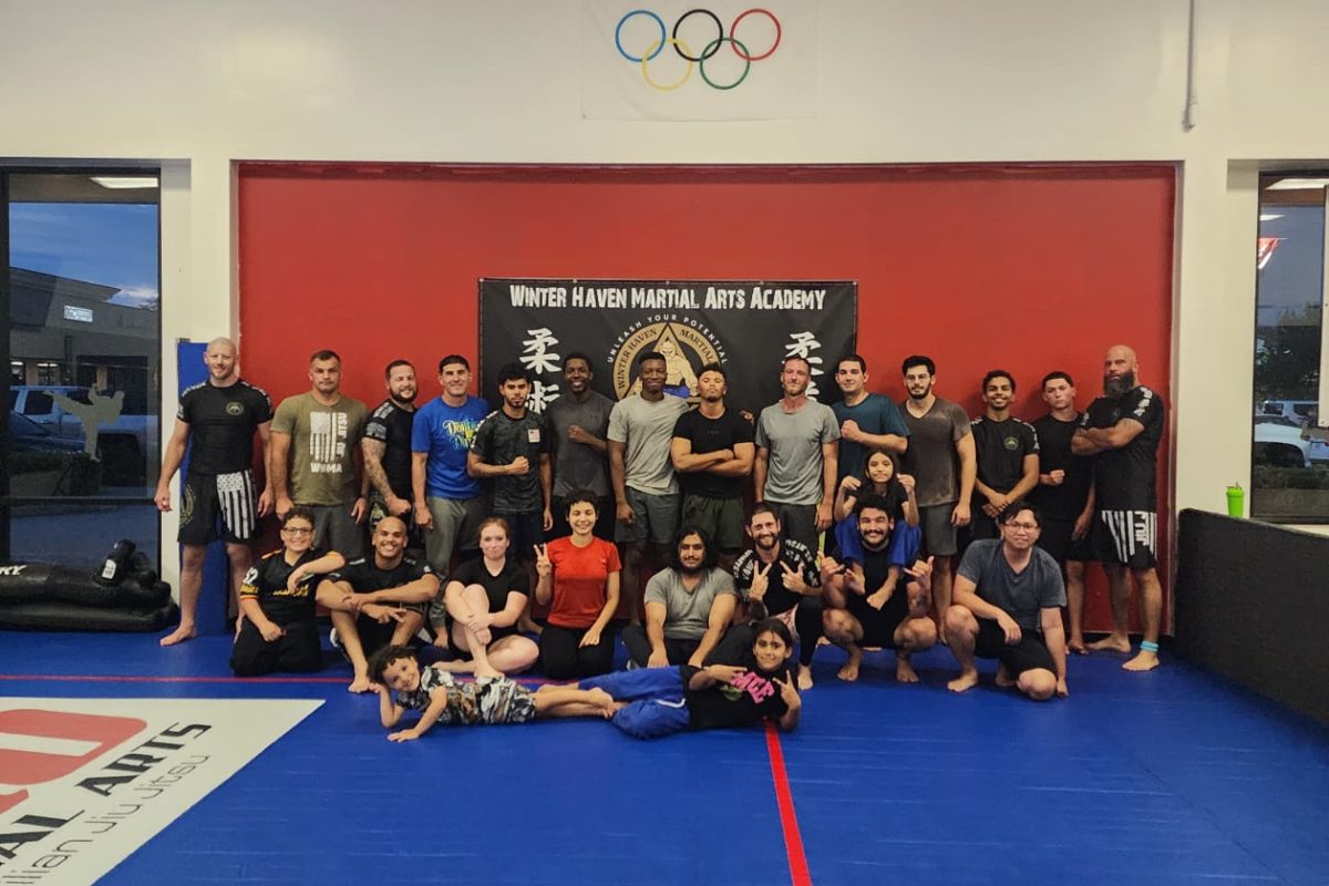 Adult Brazilian Jiu-Jitsu class at Winter Haven Martial Arts Academy