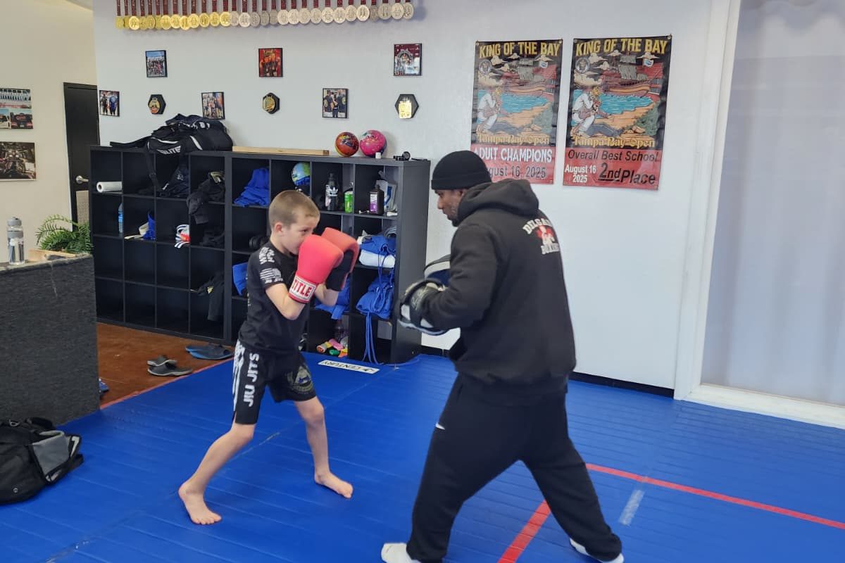Boxing training at Winter Haven Martial Arts Academy